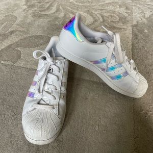 Adidas Superstar White Shoes Youth